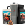 JT Coffee Gourmet Ground Coffee, Coffee Capsules & Thermal Tumbler Combo Premium Colombian Roast